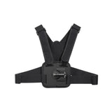 FlexMount 360 - Arnês Peitoral para GoPro e Smartphones com Ajuste Confortável