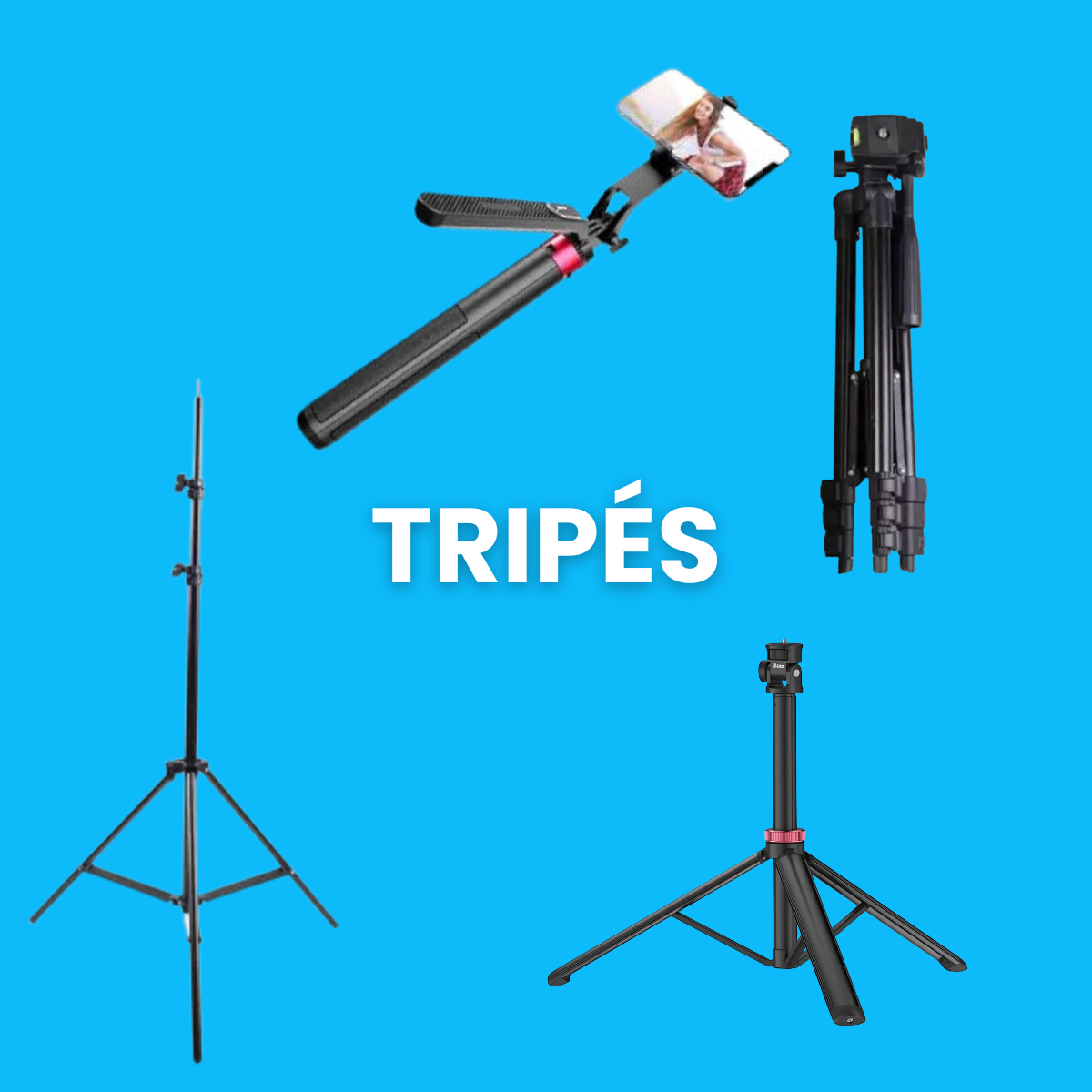Suportes e Tripés