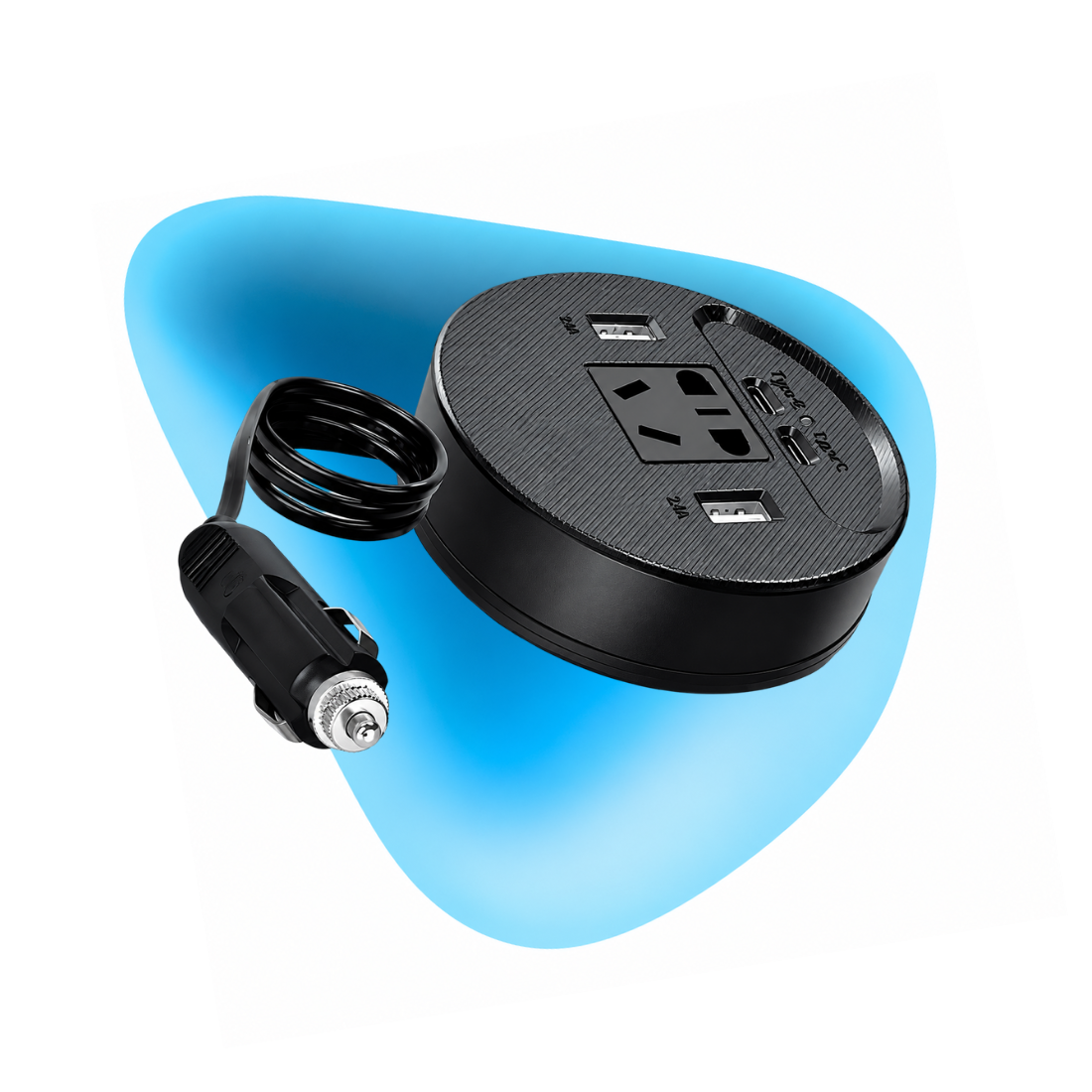 HUB INVERSOR VEICULAR CARREGADOR TOMADA