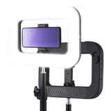 StudioFlex - Luz de Estúdio Portátil Potente e Ajustável com CRI >95, 20W, 8000mAh, 2700K-6500K, 1% a 100% Brilho, USB-C, 1/4" Rosca, 460g, para Vídeo, Fotografia, Streaming, E-commerce, YouTube