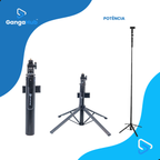 VlogTower - O Tripé Multifuncional 3 em 1 para Todas as Suas Necessidades de Gravação