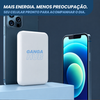 POWER BANK MAGNÉTICO SEM FIO PORTÁTIL PARA CELULAR