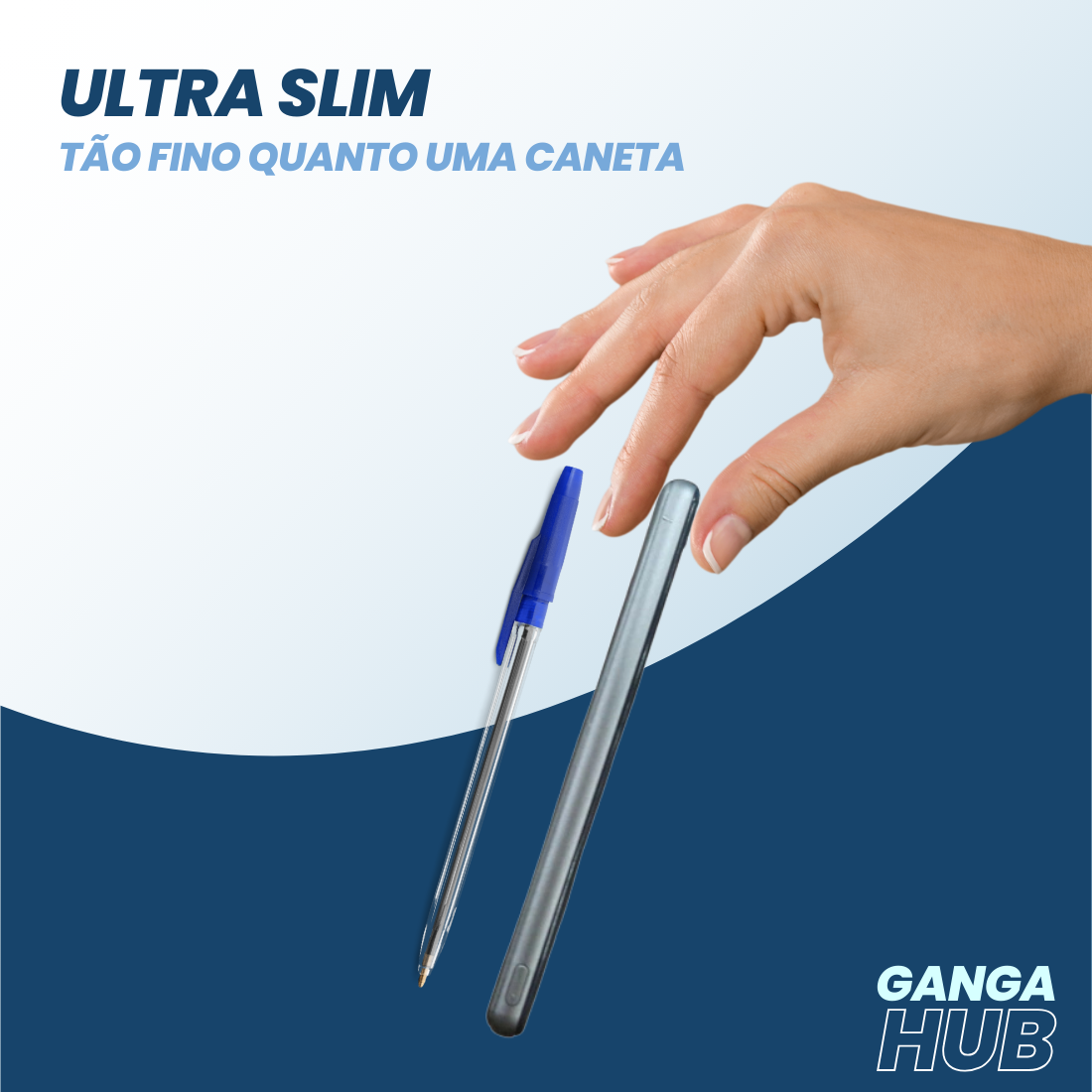 MagSlim - Carregamento Rápido e Magnético Ultra Fino para o Dia Todo