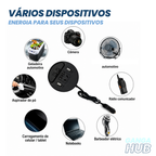 HUB INVERSOR VEICULAR CARREGADOR TOMADA