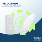 PocketMag Lite - O Carregador Powerbank Magnético Ultra Fino