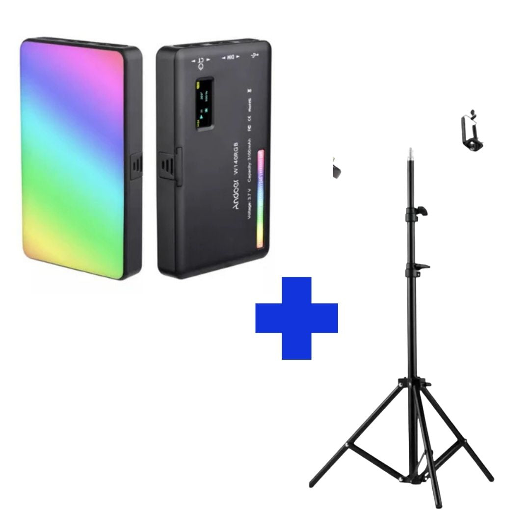 Chroma Mini - A Iluminação de Estúdio Portátil para Criadores de Conteúdo.