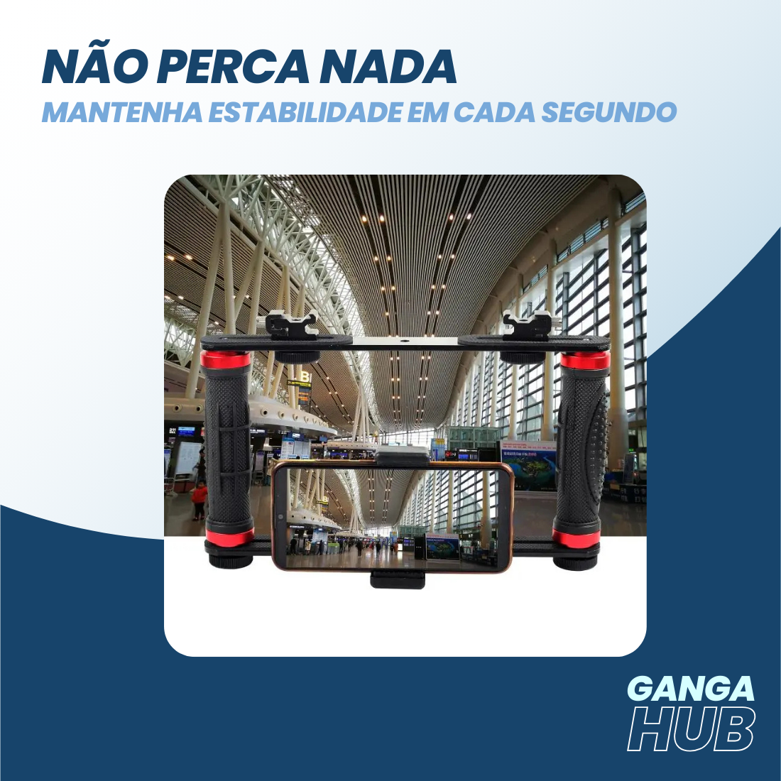 GripShot Duo – Segure, grave e domine o conteúdo