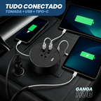 HUB INVERSOR VEICULAR CARREGADOR TOMADA