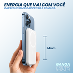 POWER BANK MAGNÉTICO SEM FIO PORTÁTIL PARA CELULAR