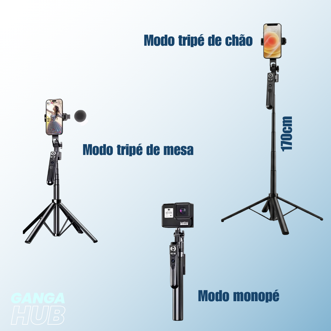 VLOG IA - Seu Cameraman Robô com 1,80m de Altura.