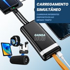 POWER BANK 20000MAH CARREGADOR PORTÁTIL UNIVERSAL CARGA RÁPIDA LANTERNA ANDROID IPHONE