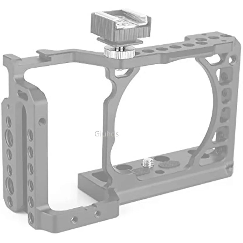 "Adaptador de Rosca 1/4&quot; Duplo Metálico para Tripés e Acessórios DSLR, Conjunto de 5 Peças, Disponível na Gangahub"
