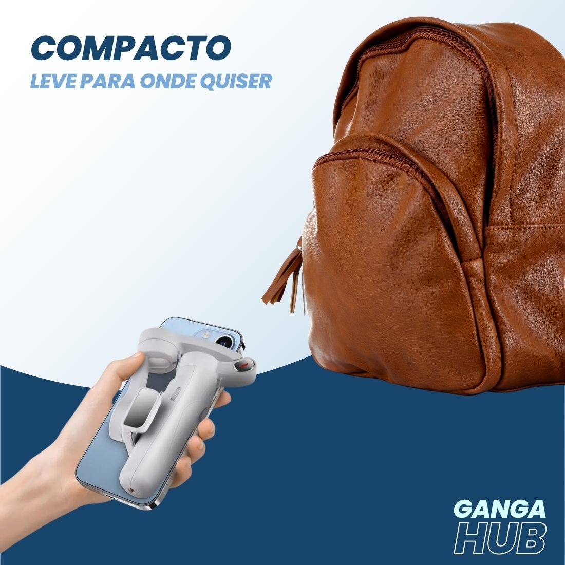 Axis V - O Estabilizador Robusto para Celulares e Action Cam