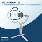 Axis V - O Estabilizador Robusto para Celulares e Action Cam