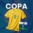Camiseta De Time Brasil Torcedor Esportiva Dry Fit Cores