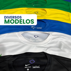 Camiseta De Time Brasil Torcedor Esportiva Dry Fit Cores