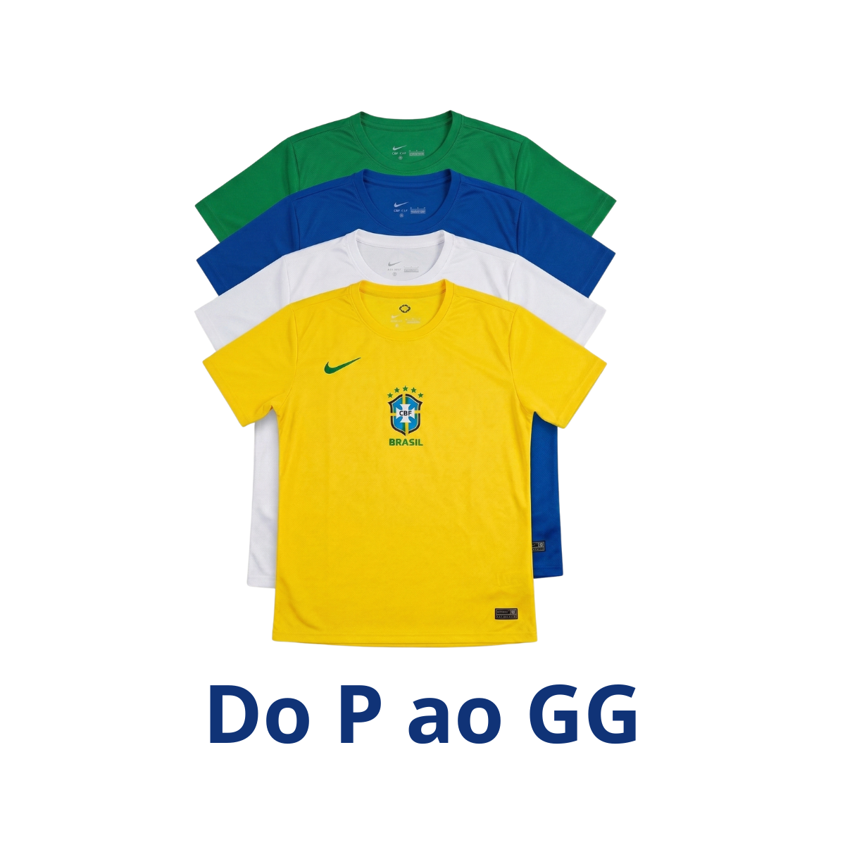 Camiseta De Time Brasil Torcedor Esportiva Dry Fit Cores