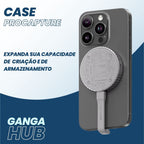 Expanda o armazenamento do seu iPhone 15 com o Case ProCapture. Este case NVMe oferece até 2 TB para vídeos 4K ProRes, ideal para criadores de conteúdo. Com tecnologia USB3.2 Gen2, transfira dados rapidamente. Compatível com MagSafe, é perfeito para fotógrafos e cineastas em movimento.