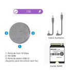 Expanda o armazenamento do seu iPhone 15 com o Case ProCapture. Este case NVMe oferece até 2 TB para vídeos 4K ProRes, ideal para criadores de conteúdo. Com tecnologia USB3.2 Gen2, transfira dados rapidamente. Compatível com MagSafe, é perfeito para fotógrafos e cineastas em movimento.