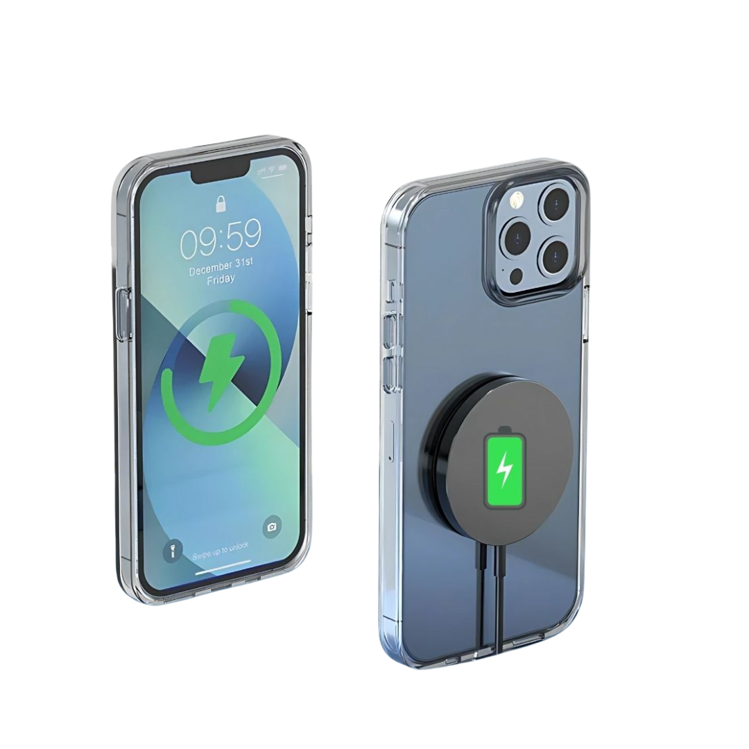 ClickCharge - Carregador magnético carregue com apenas um toque – Ganga Hub