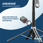 Creator Studio FULL - O Kit Estúdio Completo para Vlogs, Lives e Produções Profissionais