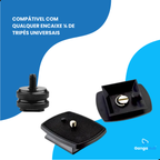 Creator Studio RGB - Tripé Inteligente com IA e Led RGB Portátil que Cabem na Bolsa