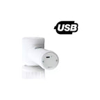 Aparelho Escova Giratória 360º Recarregável Multiuso Limpeza