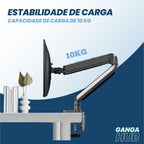 DeskMount PRO - Ergonomia, força e precisão no seu setup