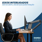 DeskMount PRO - Ergonomia, força e precisão no seu setup