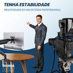 DeskMount PRO - Ergonomia, força e precisão no seu setup