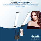 Dualight Studio - A Luz de Preenchimento Perfeita para Retratos, Vlogs e Lives