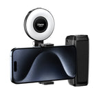 Imagem do GripMaster - Ulanzi Estabilizador Ergonômico para smartphones, ideal para criação de conteúdo com estabilização em modos vertical e horizontal. Inclui conexão Bluetooth, compatibilidade com MagSafe, e design ergonômico para capturas precisas e nítidas. Acessório versátil para fotografia e vídeo, garantindo estabilidade e qualidade profissional em imagens e selfies.