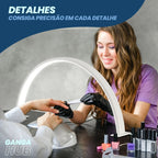 HaloDesk - A Lâmpada de Mesa para Beleza que Elimina as Sombras.