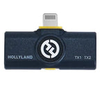 "Microfone de Lapela Sem Fio Hollyland Lark M2 Combo, Eleve a Qualidade das Suas Gravações, 2,4 GHz, Disponível na Gangahub"
