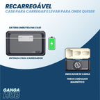 "Microfone de Lapela Sem Fio Hollyland Lark M2 Combo, Eleve a Qualidade das Suas Gravações, 2,4 GHz, Disponível na Gangahub"
