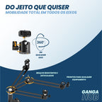 HydraCreator SUP - Suporte aéreo multifuncional para câmeras, luzes e microfones