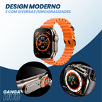 Smartwatch Tela Infinita 49mm Infinity ZT04 Com Kit 4 Pulseiras