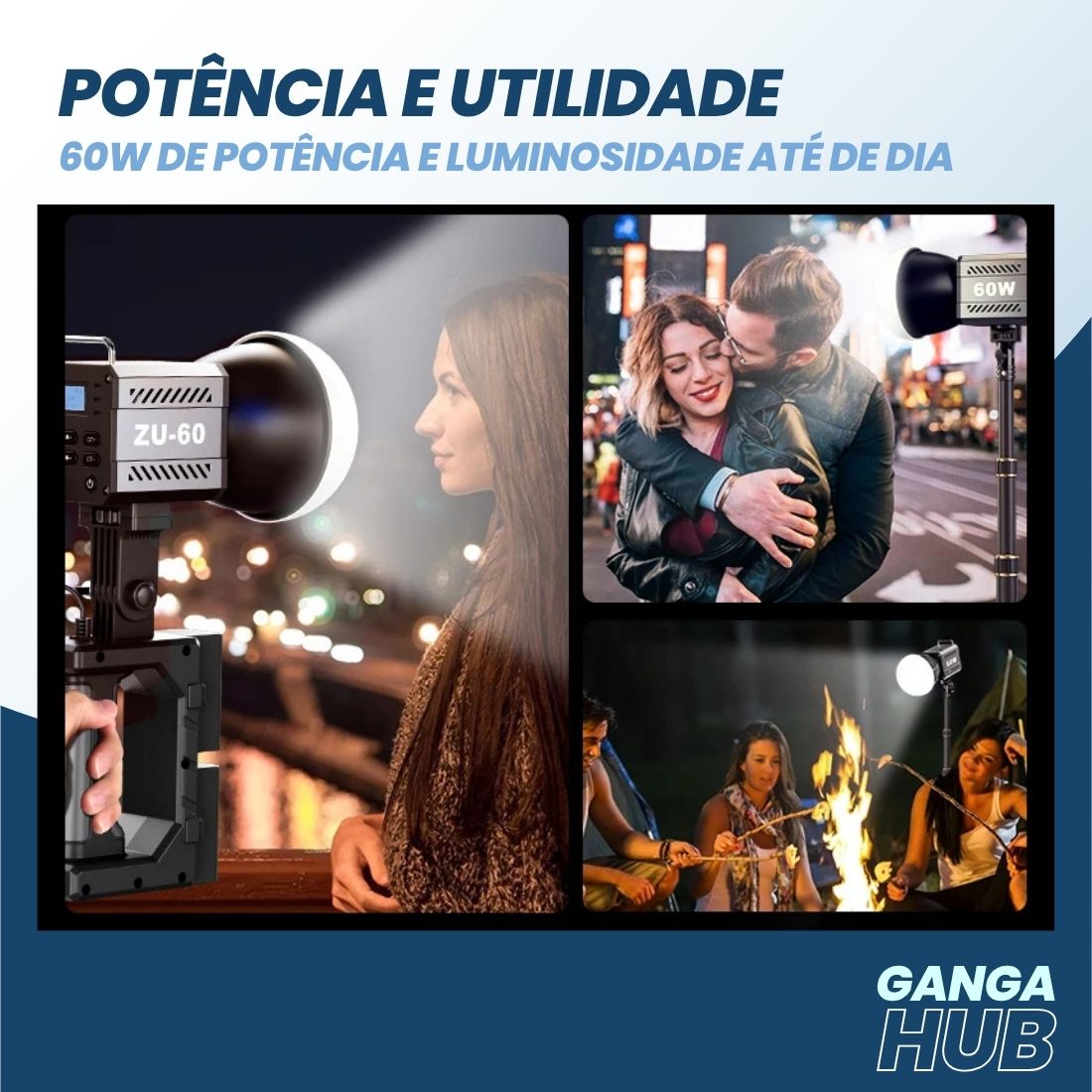 KinoFlex - Iluminação Potente e Controlável para Suas Produções.