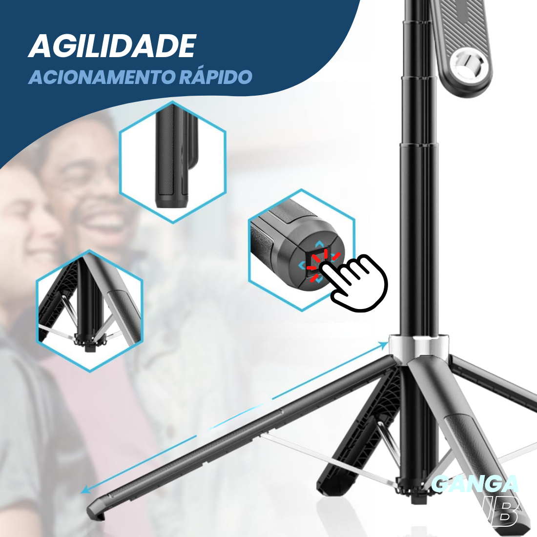 Kit Creator AI Pro - Seu Cameraman com Teleprompter.