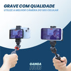 Eleve suas produções profissionais com o Kit ScreenPrompt. Inclui teleprompter portátil e espelhador de tela Wi-Fi, ideal para criadores de conteúdo, jornalistas e profissionais diversos. Transforme a qualidade dos seus vídeos e anúncios com clareza e fluidez na GangaHub