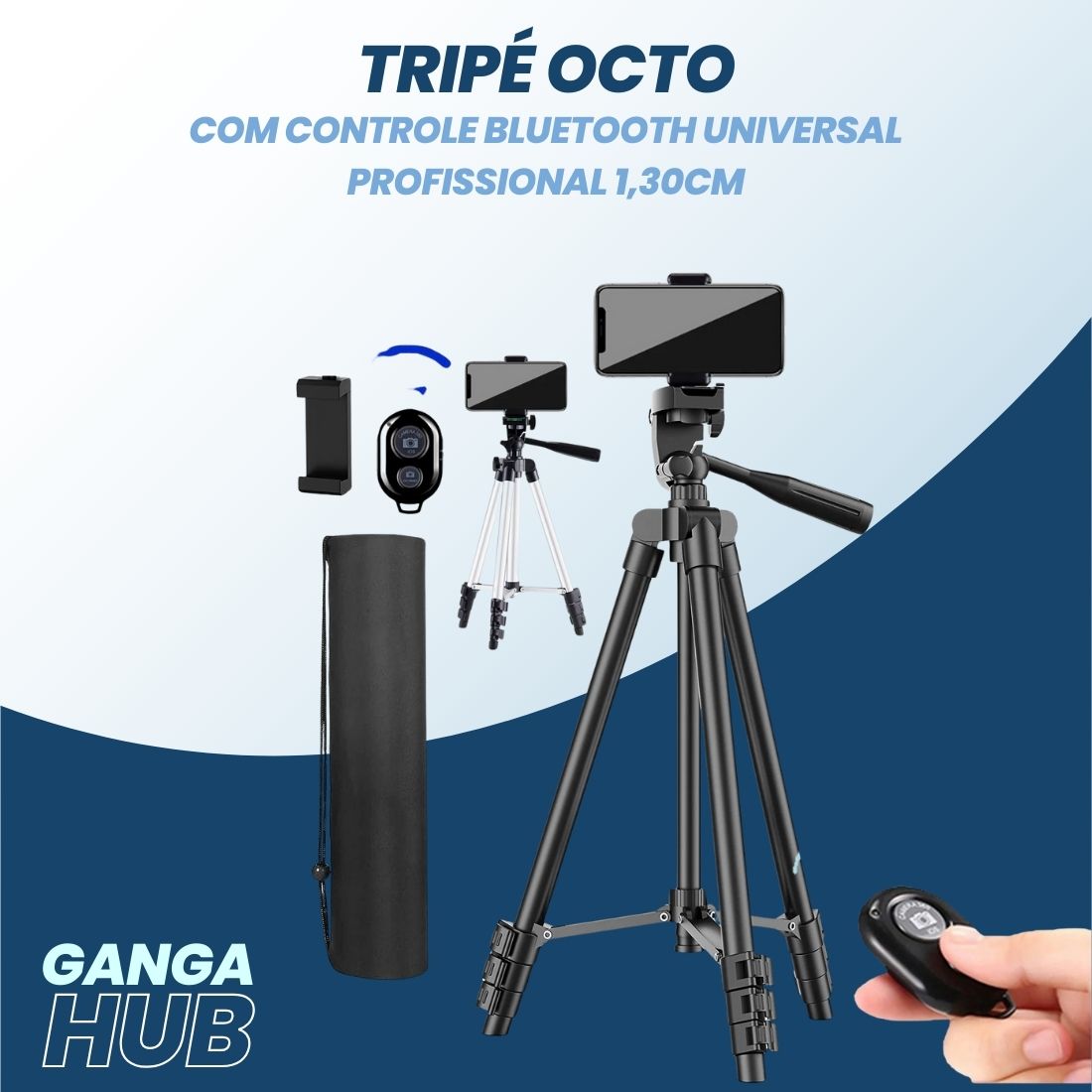 O Kit ROI Expert é perfeito para criadores de conteúdo e empresários que desejam fazer vídeos com qualidade profissional. Inclui teleprompter, microfone de lapela, espelhamento de celular e mais.
