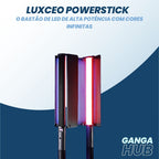 LUXCEO PowerStick - O Bastão de LED de Alta Potência com Cores Infinitas