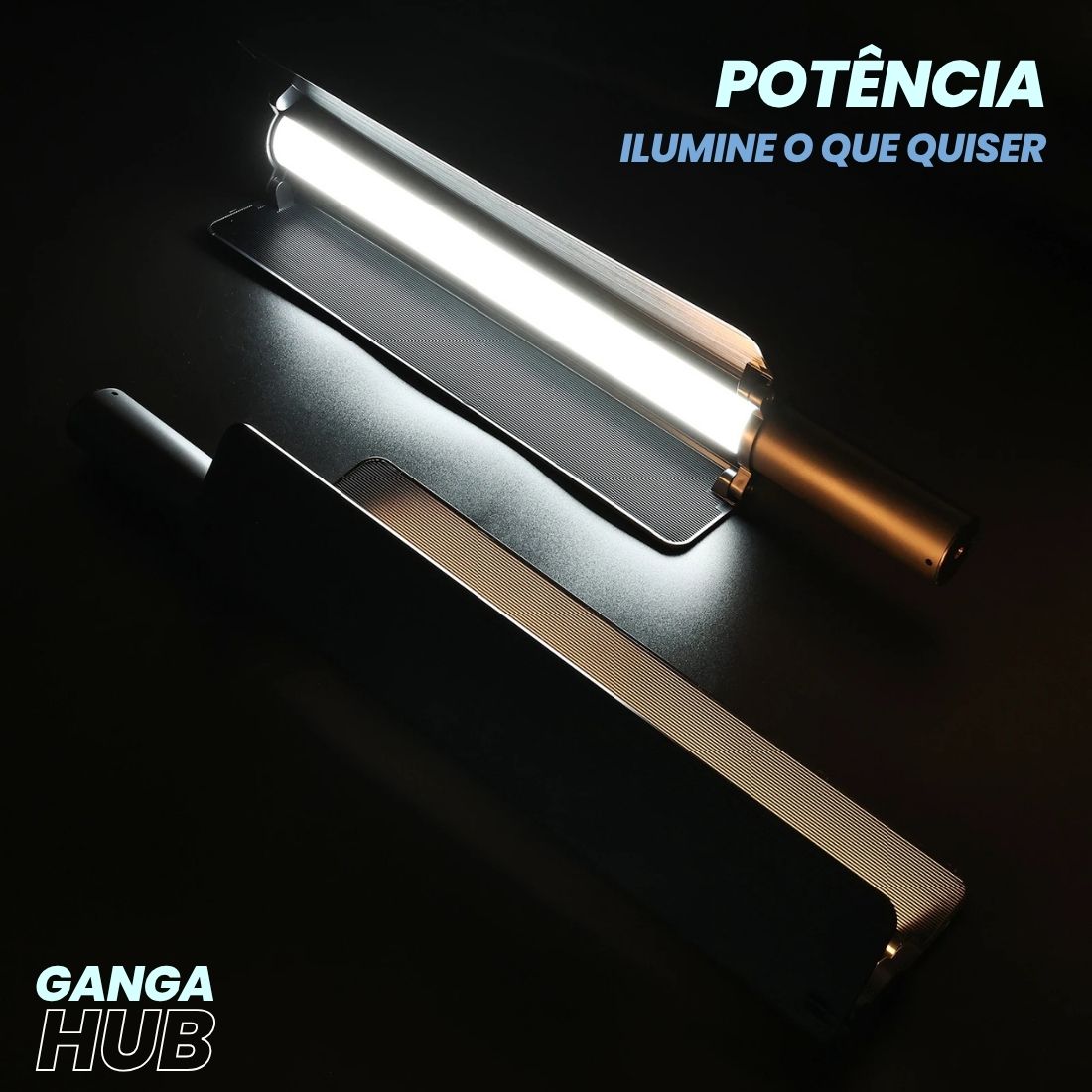 LUXCEO PowerStick - O Bastão de LED de Alta Potência com Cores Infinitas