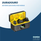 LapelWave Pro - Microfone de Lapela Sem Fio para iPhone, Android e Type-C