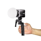 LED de vídeo LumiNova 60W com CRI 90+, efeitos FX e temperatura ajustável de cor, ideal para gravações, fotos e produções audiovisuais profissionais.