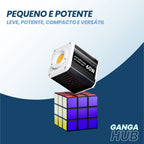 LED de vídeo LumiNova 60W com CRI 90+, efeitos FX e temperatura ajustável de cor, ideal para gravações, fotos e produções audiovisuais profissionais.