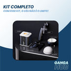 LED de vídeo LumiNova 60W com CRI 90+, efeitos FX e temperatura ajustável de cor, ideal para gravações, fotos e produções audiovisuais profissionais.