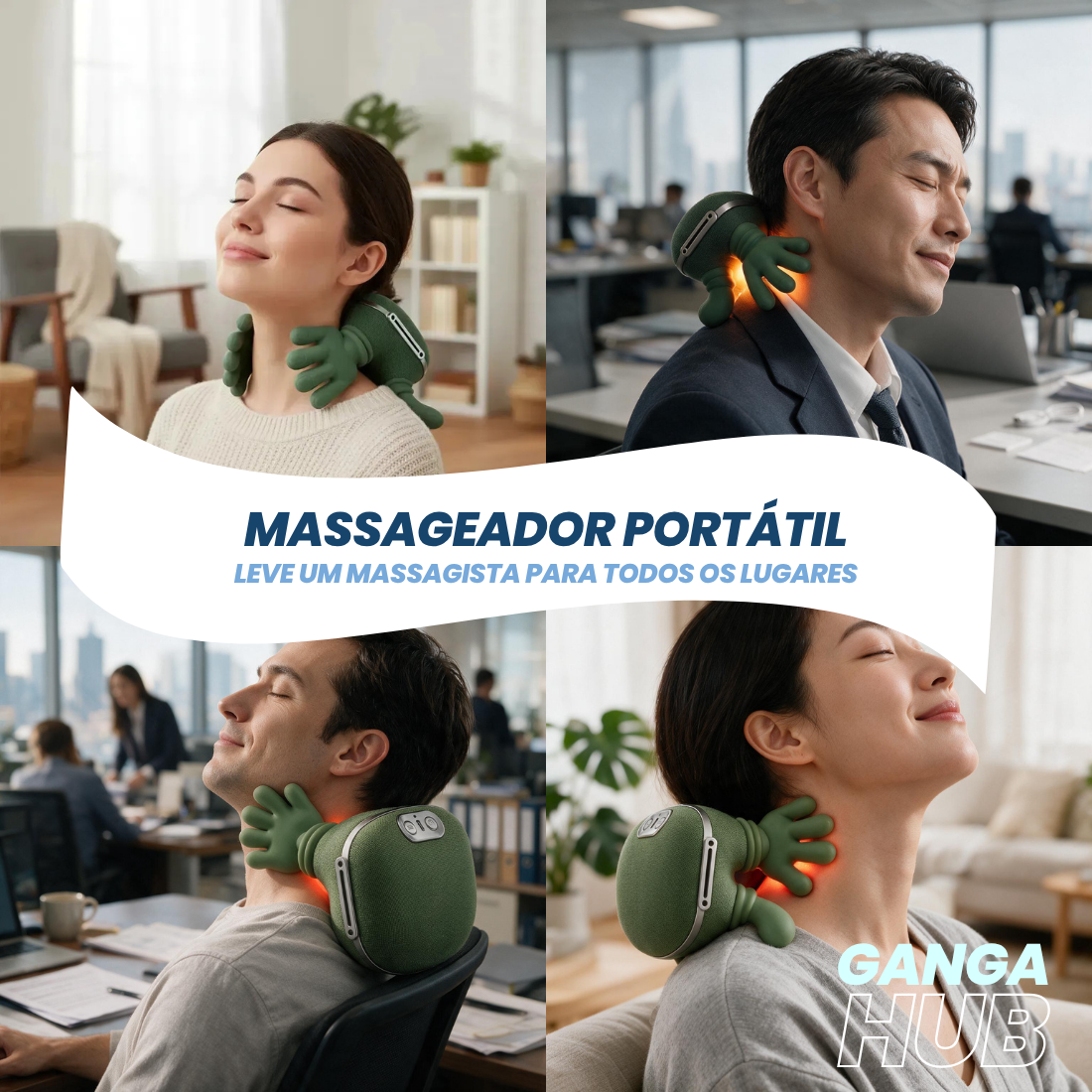 APARELHO MASSAGEADOR CORPORAL MUSCULAR ACADEMIA TREINO CORRIDA
