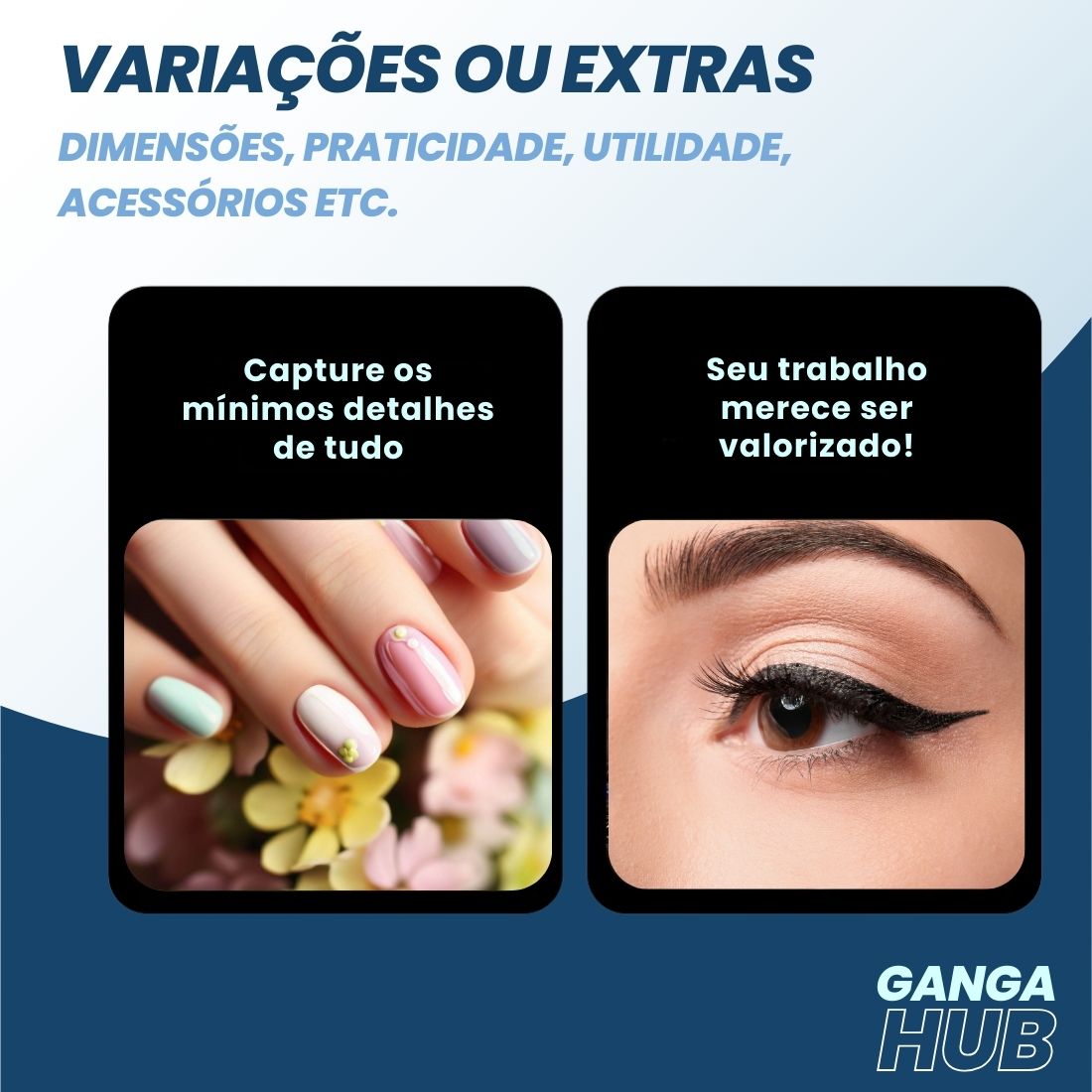 MacroZoom FX - Perspectiva macro com zoom ajustável e nitidez profissional