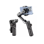 MasterGrip F8 - Gimbal Estabilizador 3 Eixos com Funções Inteligentes e Haste de Extensão